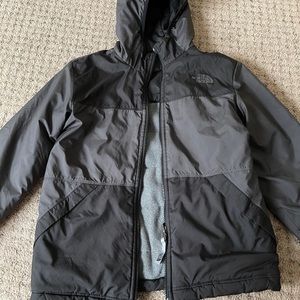 The North Face reversible hooded jacket